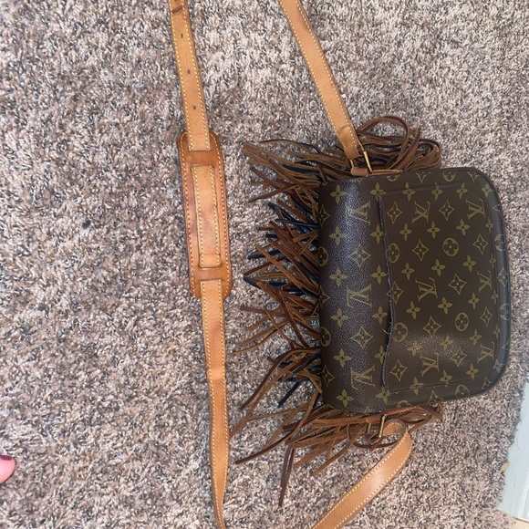 Louis Vuitton Bags Louis Vuitton Saddle Bag Fringe Custom Poshmark